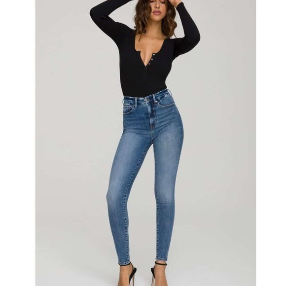 Good American Good Waist Jeans - Picture 1 of 8